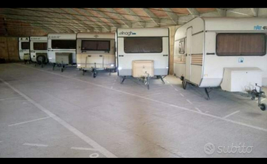 Deposito, rimessaggio roulotte, carrelli tenda