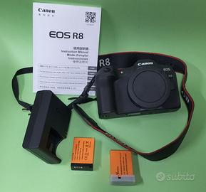 Canon R8 mirrorless