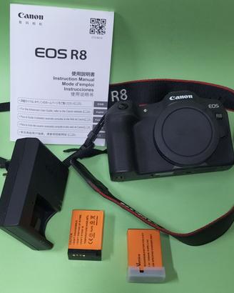 Canon R8 mirrorless