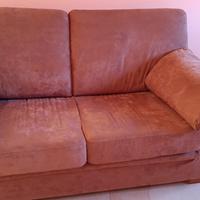 DIVANO 2 POSTI IN ALCANTARA