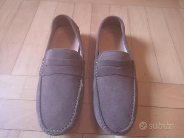 Mocassini Taglia 43 per uomo pelle scamosciata