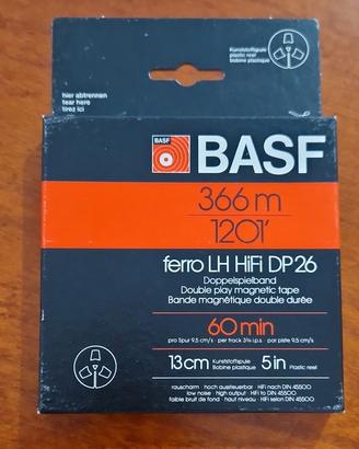 BASF ferro LG HiFi DP26 nastro magnetico 60 min