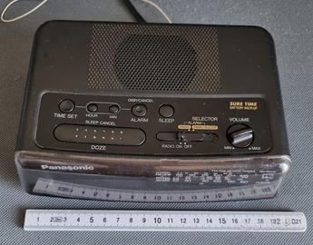 Radiosveglia Vintage Panasonic Funzionante