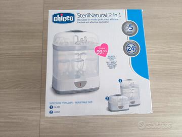 Sterilizzatore chicco sterilnatural 2 in 1