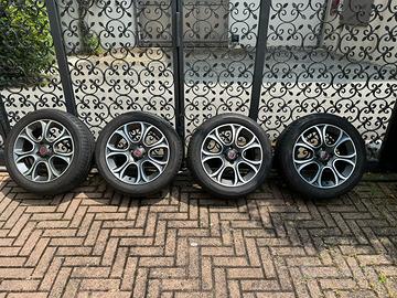 Cerchi in lega 16” Fiat Grande Punto / Evo + gomme