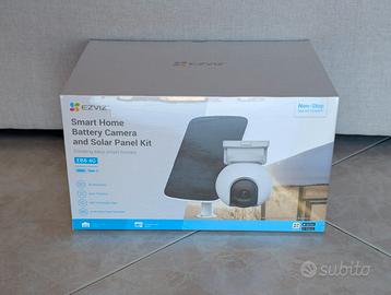 Ezviz EB8 4G Kit Telecamera 2K + Pannello Solare