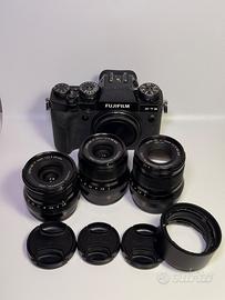 Fujifilm X-T3 + 3 obiettivi Fujinon