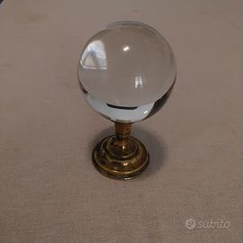Antica/ vecchia sfera di cristallo 