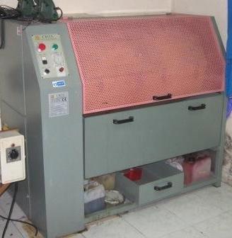 Buratto a due buche per orafi e altre attrezzature