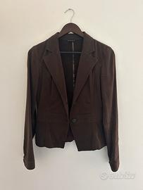 Giacca Blazer marrone Sisley