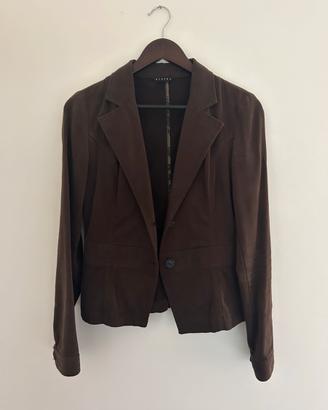Giacca Blazer marrone Sisley