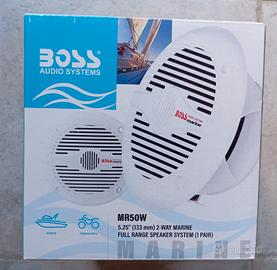 Casse Boss Marine MR50W. Bianche (Coppia)