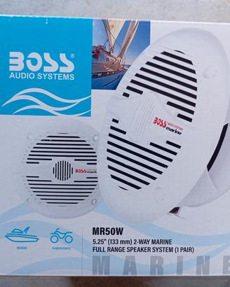 Casse Boss Marine MR50W. Bianche (Coppia)