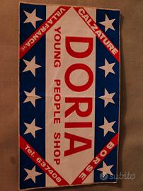 adesivo vintage anni 70 80 Doria 