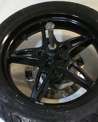 CERCHIO RUOTA ANTERIORE NERO USATO PIAGGIO X8 X EV