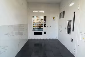 Negozio automatico h24 avviato