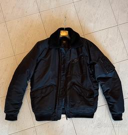 Bomber Lee - M / imbottito con collo in pelliccia