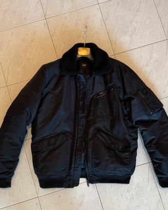 Bomber Lee - M / imbottito con collo in pelliccia