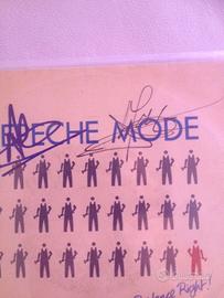 Depeche Mode 45 giri anno 1983 autografato