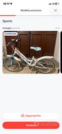 Bicicletta marca  Torpado 20” per bambina