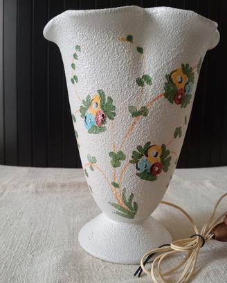 Vaso/lampada da tavolo ceramica vintage Albisola 
