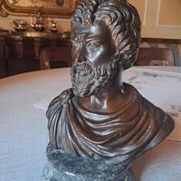 busto di bronzo    20cm  