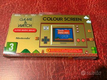 GAME & WATCH “SUPER MARIO BROS”
