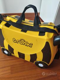 valigia cavalcabile bambini ape Trunky