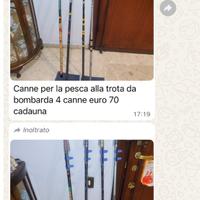 Canne da pesca alla trota da bombarda shimano