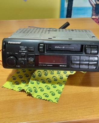 CAR STEREO PANASONIC MOD. D30 DANNEGGIATO VINTAGE 