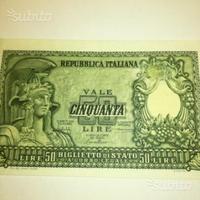 50 lire italia elmata