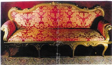 Divano Romano del 1700 Originale