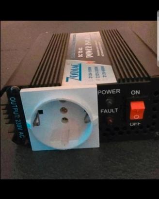 inverter zodiac 12v 220v da 300w slim