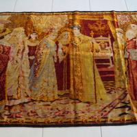 Arazzo Vintage 128x195 cm – Scena di Corte Russa