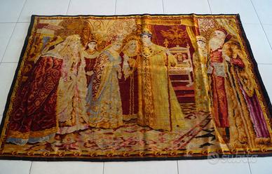 Arazzo Vintage 128x195 cm – Scena di Corte Russa