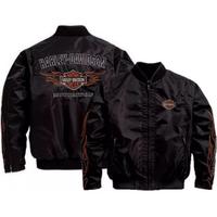 Giubotto Harley-Davidson Nylon Flames Blouson Jack
