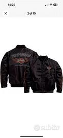 Giubotto Harley-Davidson Nylon Flames Blouson Jack