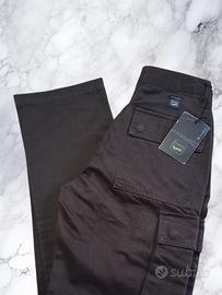 GAS BOB cargo uomo 42 dark brown cartellino