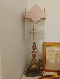 lampada da tavolo vintage anni 20/30