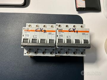 INTERRUTORI MAGNETOTERMICI