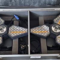 Coppia Lampada Retrò Flower LED