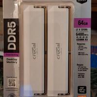 RAM Crucial Pro DDR5 (2X32GB) 6400MHz CL40