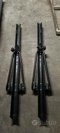 coppia di porta biciclette universale 