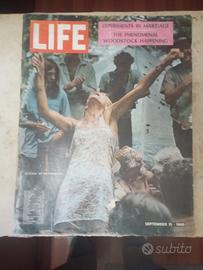 LIFE Magazine settembre 1969 - Woodstock 
