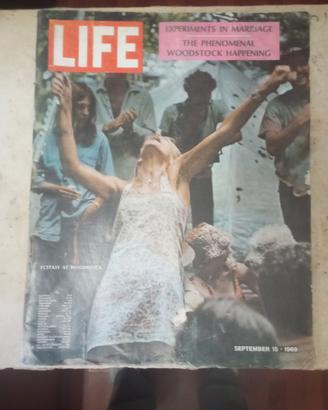LIFE Magazine settembre 1969 - Woodstock 