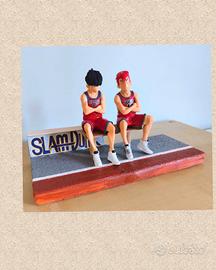 Diorama artigianale Slam Dunk + figure