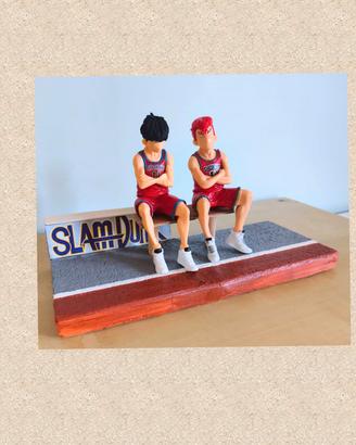 Diorama artigianale Slam Dunk + figure