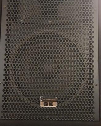 Casse audio attive  100W praticamente nuove