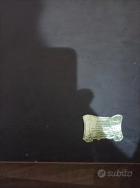 quadro in argento con finiture in foglia d'oro 