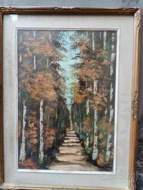 Quadro Pittore Camici